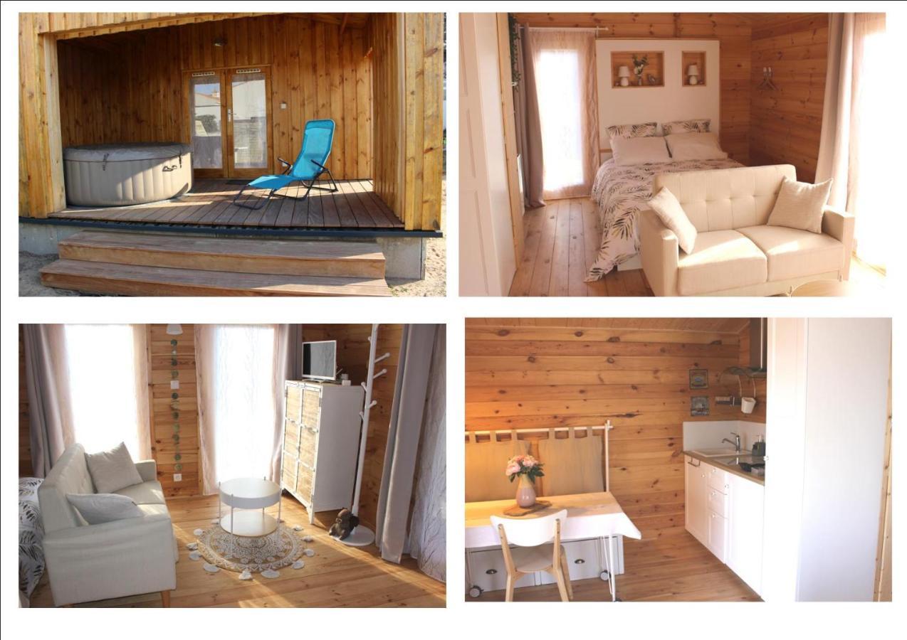Chalet Esprit Zen Et Nature Avec Spa Сент-Илер-де-Рье Экстерьер фото